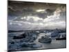 Jokulsarlon, Lagoon of Icebergs, SE Iceland-D^ Robert Franz-Mounted Premium Photographic Print