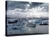 Jokulsarlon, Lagoon of Icebergs, SE Iceland-Jeffrey Rotman-Stretched Canvas