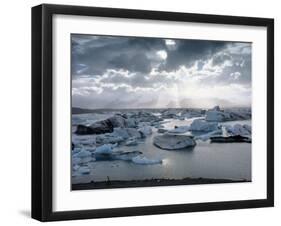 Jokulsarlon, Lagoon of Icebergs, SE Iceland-Jeffrey Rotman-Framed Premium Photographic Print