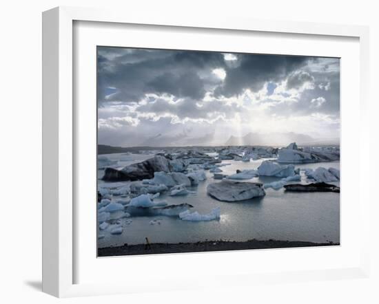 Jokulsarlon, Lagoon of Icebergs, SE Iceland-Jeffrey Rotman-Framed Premium Photographic Print