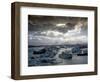 Jokulsarlon, Lagoon of Icebergs, SE Iceland-D^ Robert Franz-Framed Photographic Print