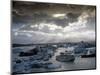 Jokulsarlon, Lagoon of Icebergs, SE Iceland-D^ Robert Franz-Mounted Photographic Print