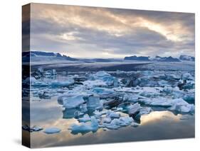 Jokulsarlon, South Iceland, Iceland, Polar Regions-Ben Pipe-Stretched Canvas