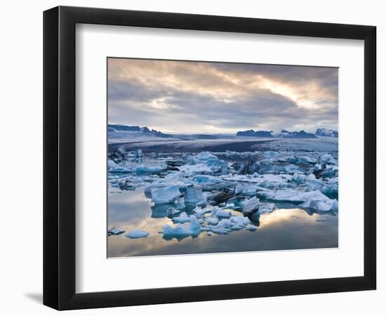 Jokulsarlon, South Iceland, Iceland, Polar Regions-Ben Pipe-Framed Photographic Print