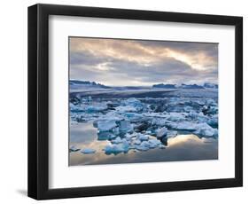 Jokulsarlon, South Iceland, Iceland, Polar Regions-Ben Pipe-Framed Photographic Print