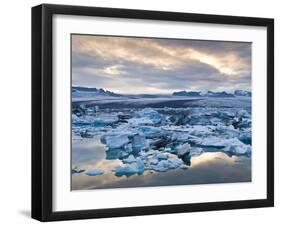 Jokulsarlon, South Iceland, Iceland, Polar Regions-Ben Pipe-Framed Photographic Print