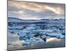 Jokulsarlon, South Iceland, Iceland, Polar Regions-Ben Pipe-Mounted Photographic Print