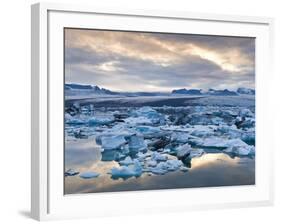 Jokulsarlon, South Iceland, Iceland, Polar Regions-Ben Pipe-Framed Photographic Print