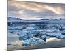 Jokulsarlon, South Iceland, Iceland, Polar Regions-Ben Pipe-Mounted Photographic Print