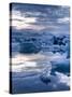 Jokulsarlon, South Iceland, Iceland, Polar Regions-Ben Pipe-Stretched Canvas