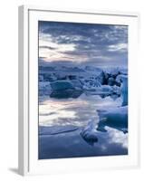 Jokulsarlon, South Iceland, Iceland, Polar Regions-Ben Pipe-Framed Photographic Print