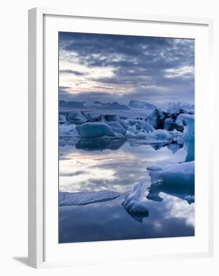 Jokulsarlon, South Iceland, Iceland, Polar Regions-Ben Pipe-Framed Photographic Print