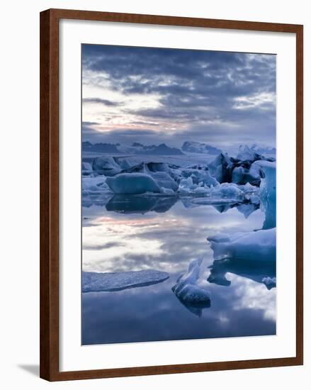 Jokulsarlon, South Iceland, Iceland, Polar Regions-Ben Pipe-Framed Photographic Print