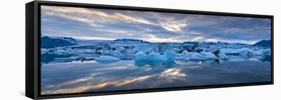 Jokulsarlon, South Iceland, Polar Regions-Ben Pipe-Framed Stretched Canvas