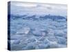 Jokulslarlon Glacial Lagoon, Vatnajokull Icecap, South Area, Iceland, Polar Regions-Simon Harris-Stretched Canvas