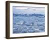 Jokulslarlon Glacial Lagoon, Vatnajokull Icecap, South Area, Iceland, Polar Regions-Simon Harris-Framed Photographic Print