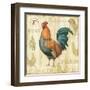 Joli Rooster II-Lisa Audit-Framed Art Print