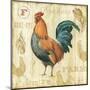 Joli Rooster II-Lisa Audit-Mounted Art Print