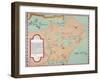 Jolliet: North America 1674-Louis Jolliet-Framed Giclee Print