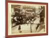 Jollification. Deadwood People Celebrating the Building of D.O.R.R. Road to Lead City-John C. H. Grabill-Mounted Giclee Print