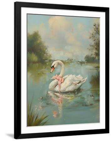 Vintage Swan Coquette Giclee Print - Jolly and Dash | AllPosters.com