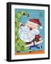 Jolly Christmas 1-Holli Conger-Framed Giclee Print