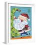 Jolly Christmas 1-Holli Conger-Framed Giclee Print