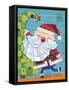 Jolly Christmas 1-Holli Conger-Framed Stretched Canvas