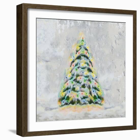 Jolly Christmas Tree-Tiffany Hakimipour-Framed Art Print