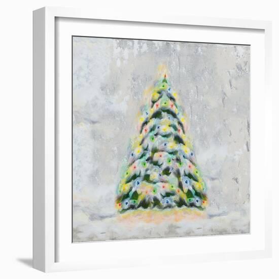 Jolly Christmas Tree-Tiffany Hakimipour-Framed Art Print