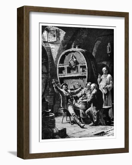 Jolly Companions, 1882-Eduard Von Grutzner-Framed Giclee Print