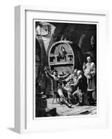 Jolly Companions, 1882-Eduard Von Grutzner-Framed Giclee Print