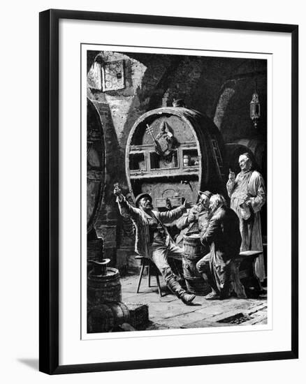 Jolly Companions, 1882-Eduard Von Grutzner-Framed Giclee Print