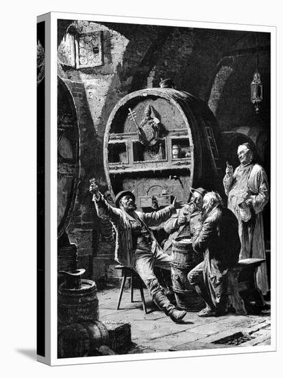 Jolly Companions, 1882-Eduard Von Grutzner-Stretched Canvas