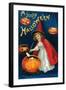 Jolly Hallowe'en-Ellen M. Clapnoddle-Framed Art Print