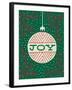 Jolly Holiday Ornaments Joy-Michael Mullan-Framed Art Print