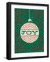 Jolly Holiday Ornaments Joy-Michael Mullan-Framed Art Print