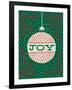 Jolly Holiday Ornaments Joy-Michael Mullan-Framed Art Print