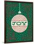 Jolly Holiday Ornaments Joy-Michael Mullan-Framed Art Print