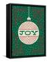 Jolly Holiday Ornaments Joy-Michael Mullan-Framed Stretched Canvas