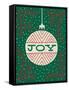 Jolly Holiday Ornaments Joy-Michael Mullan-Framed Stretched Canvas