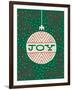 Jolly Holiday Ornaments Joy-Michael Mullan-Framed Art Print