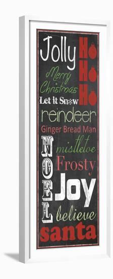 Jolly Merry Christmas-Lauren Gibbons-Framed Premium Giclee Print