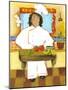 Jolly Mexican Chef-Kris Taylor-Mounted Art Print