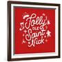 Jolly Ole Saint Nick-Ashley Santoro-Framed Giclee Print