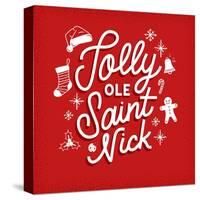 Jolly Ole Saint Nick-Ashley Santoro-Stretched Canvas