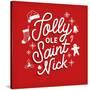 Jolly Ole Saint Nick-Ashley Santoro-Stretched Canvas