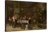 Jolly Party-Jan Steen-Stretched Canvas