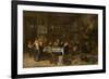 Jolly Party-Jan Steen-Framed Giclee Print