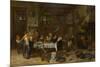 Jolly Party-Jan Steen-Mounted Giclee Print